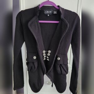 Miss Me Black Jacket Size S